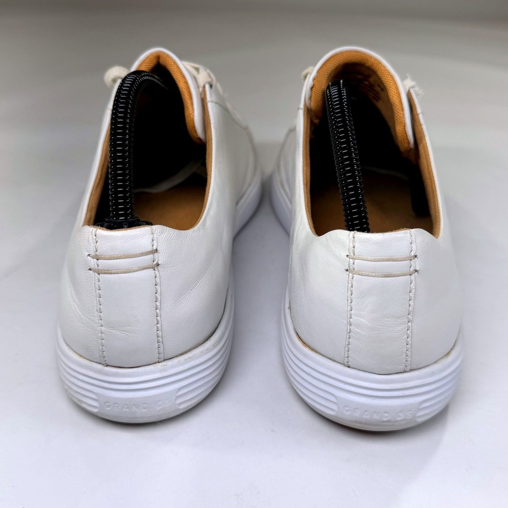 Cole Haan Grand Crosscourt Sneaker Womens 11 White Leather Low Casual Minimalist - Picture 3 of 10